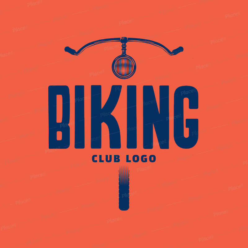 mountain bike logo maker 1570c bike logo