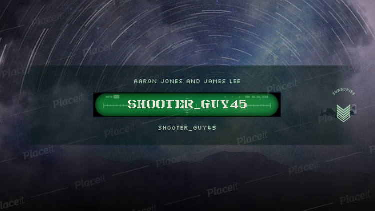 Placeit War Themed Youtube Banner Maker For Rts Gaming Channels