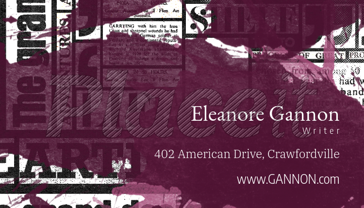 business card template with newspaper texture 211c newspaper card template