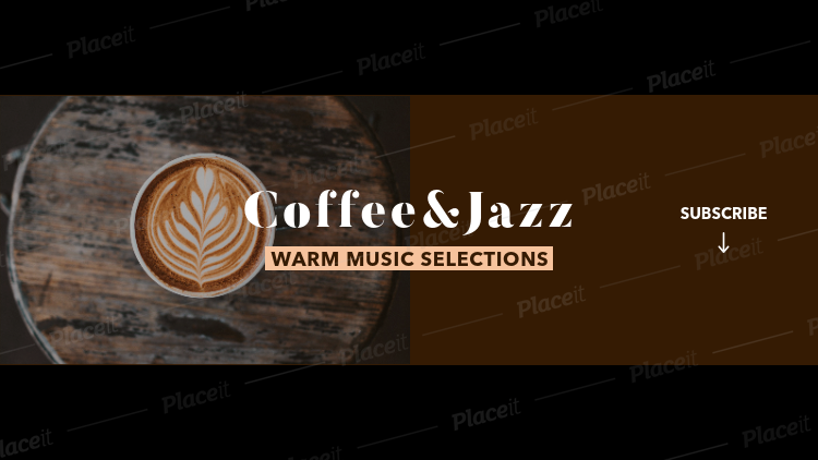 Placeit Youtube Banner Template For A Music Channel