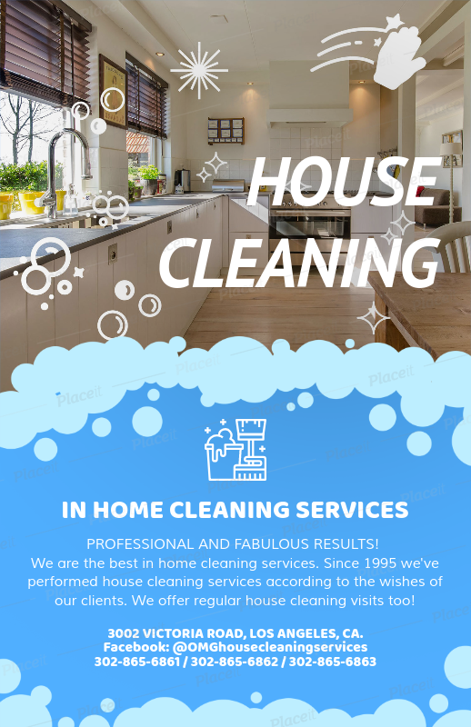 house cleaning flyer maker a283 home cleaning flyer