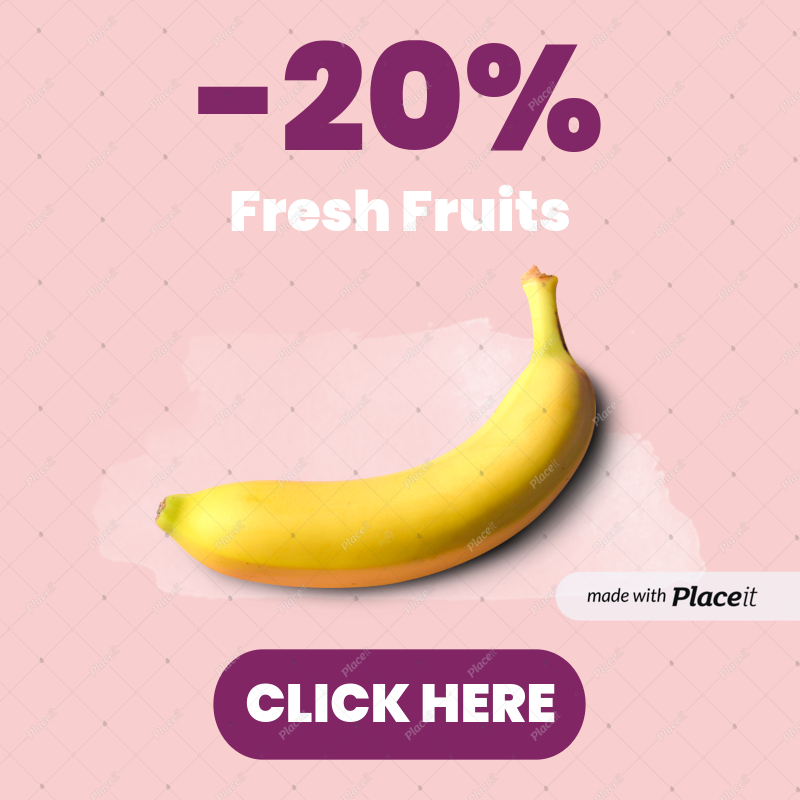 Placeit Online Banner Maker For Grocery Stores