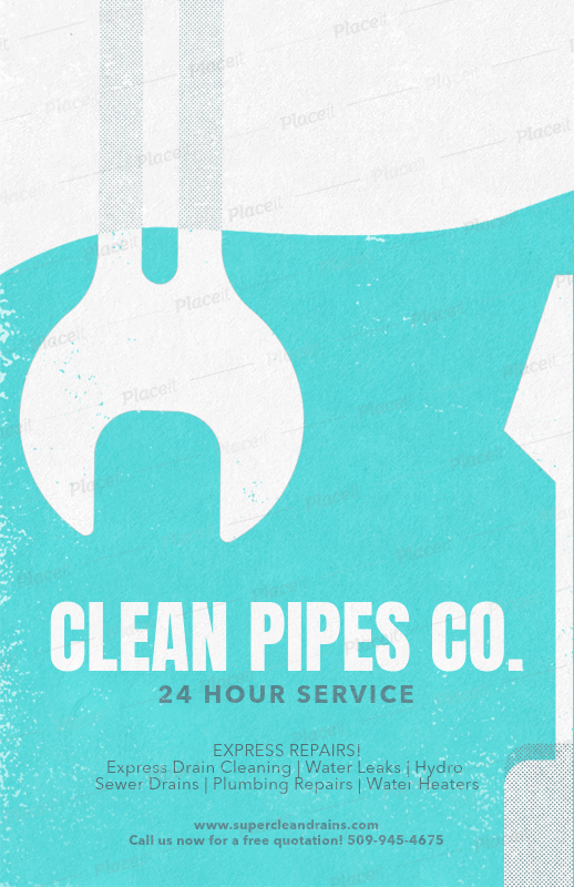 professional plumber flyer maker 710 how to create a professional flyer