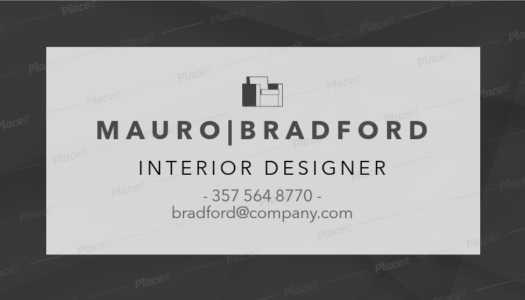 interior designer business card template with minimalist style 243dforeground image - Interior Design Business Cards interior designer business card template with minimalist style 243dforeground image - Interior Design Business Cards