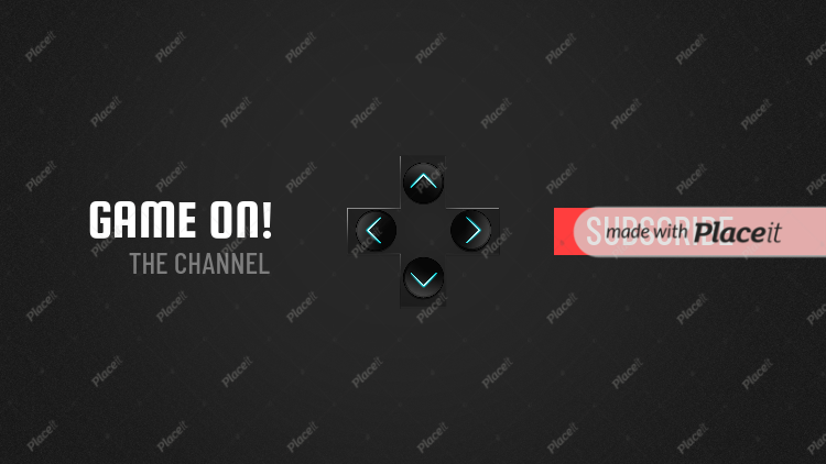 Placeit Youtube Banner Maker For Gamers With Arcade Graphics