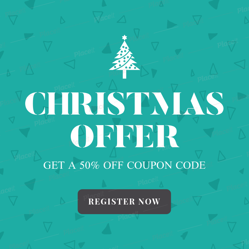 Placeit Christmas Banner Creator For Christmas Offers