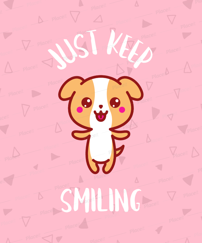 Placeit T Shirt Design Maker With Kawaii Doodles