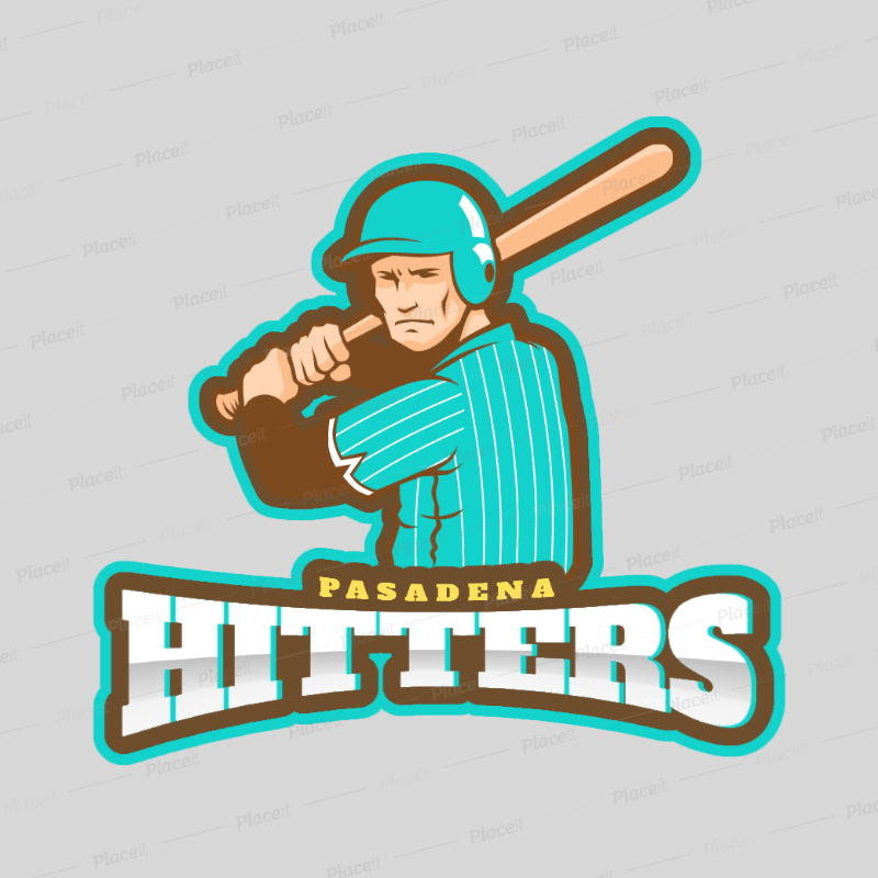 placeit baseball logo maker