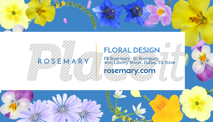 Placeit Cute Business Card Template For Florists
