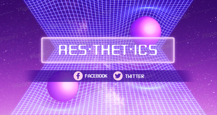 Placeit Twitch Banner Maker With Vaporwave Aesthetics