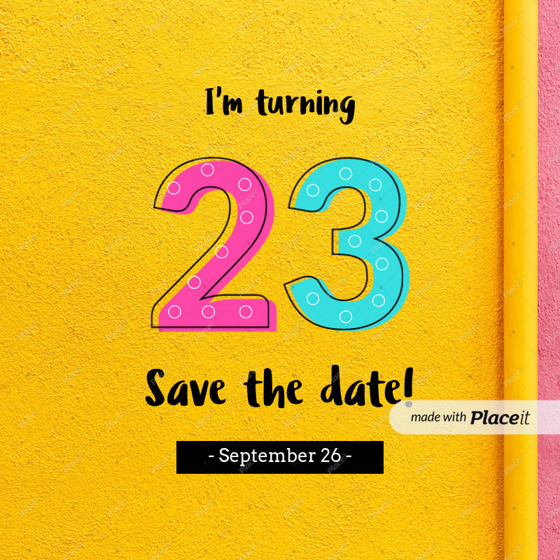 Placeit Ad Banner Maker For A Birthday Party Reminder
